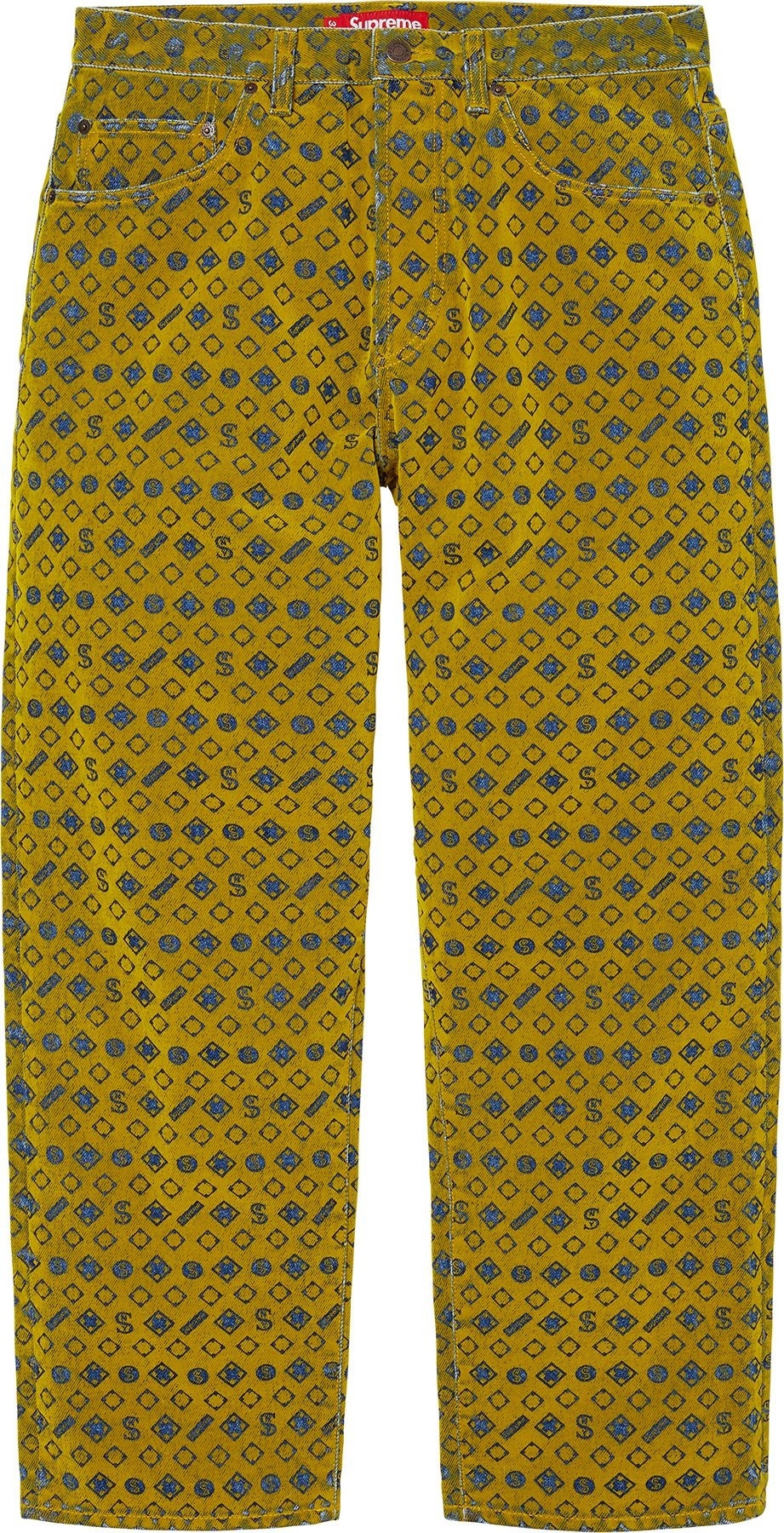 Flocked Loose Fit Jean view 4